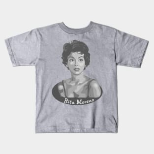 Rita Moreno Portrait Kids T-Shirt